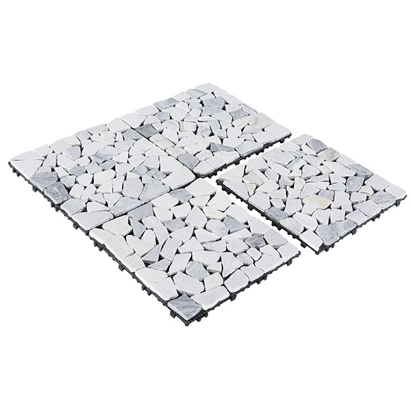 Stone deck tiles